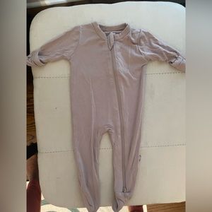 Kyte baby zippered footie sunset - newborn